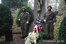 Uctenie si pamiatky zosnulch na Srbskom cintorne 