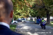 Policajné zabezpečenie návštevy ministra obrany Čiernej hory